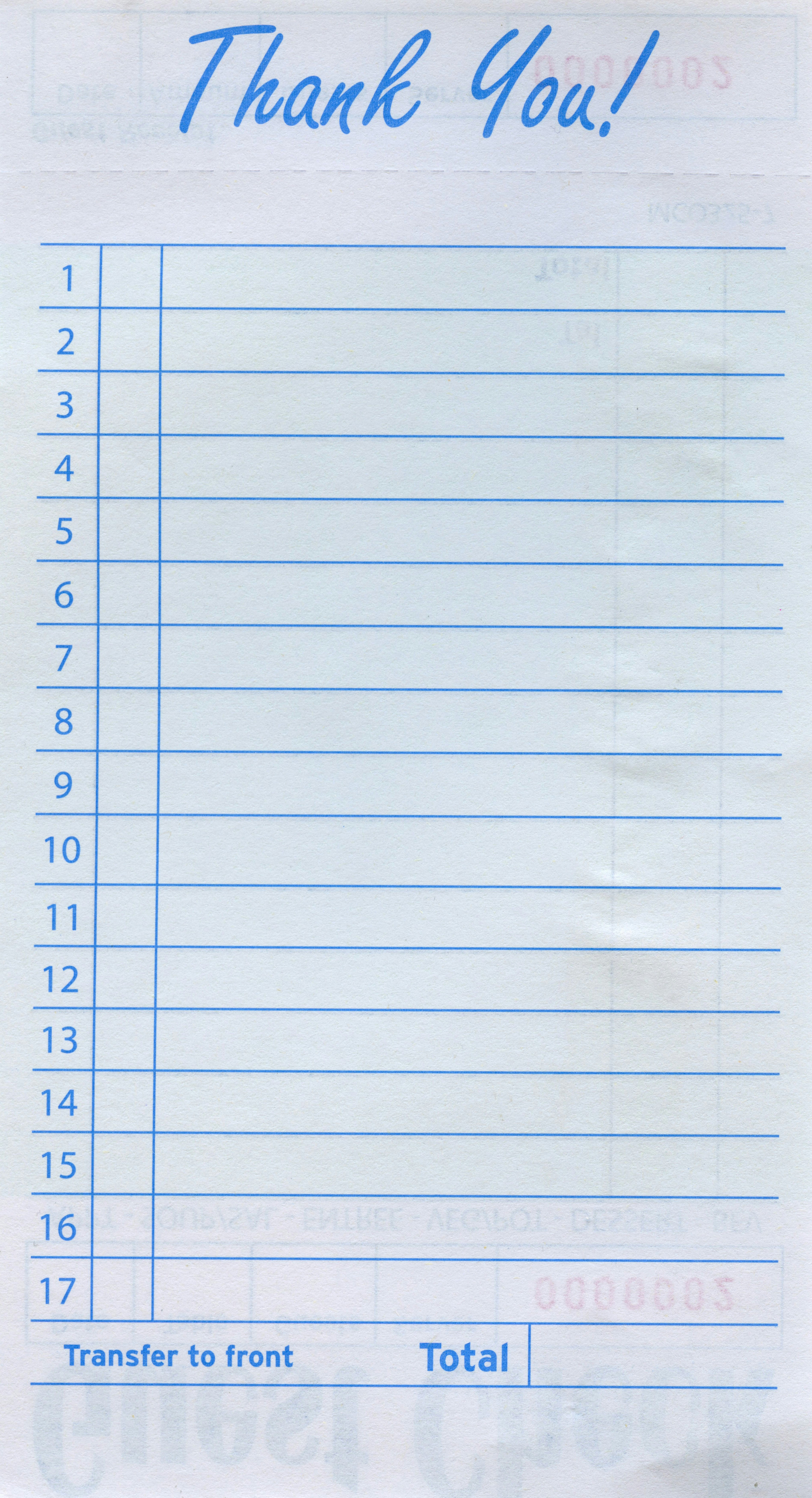 Example of a simple Australian invoice template