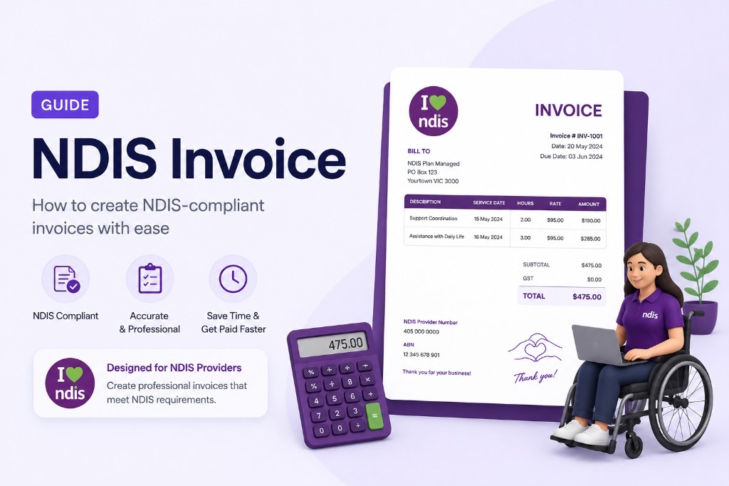 NDIS Invoice Guide — how to create NDIS-compliant invoices with ease