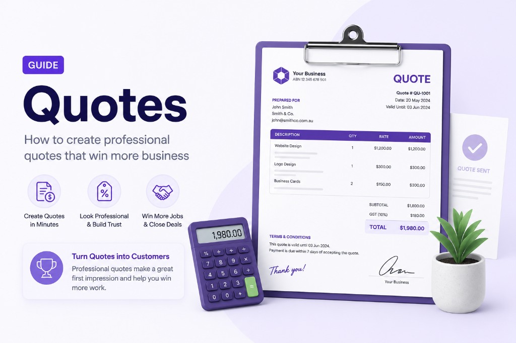 Quotes Guide — how to create professional quotes that win more business